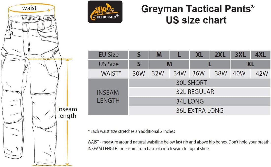 Helikon-Tex Greyman Tactical Pants - Men’s Lightweight Ripstop