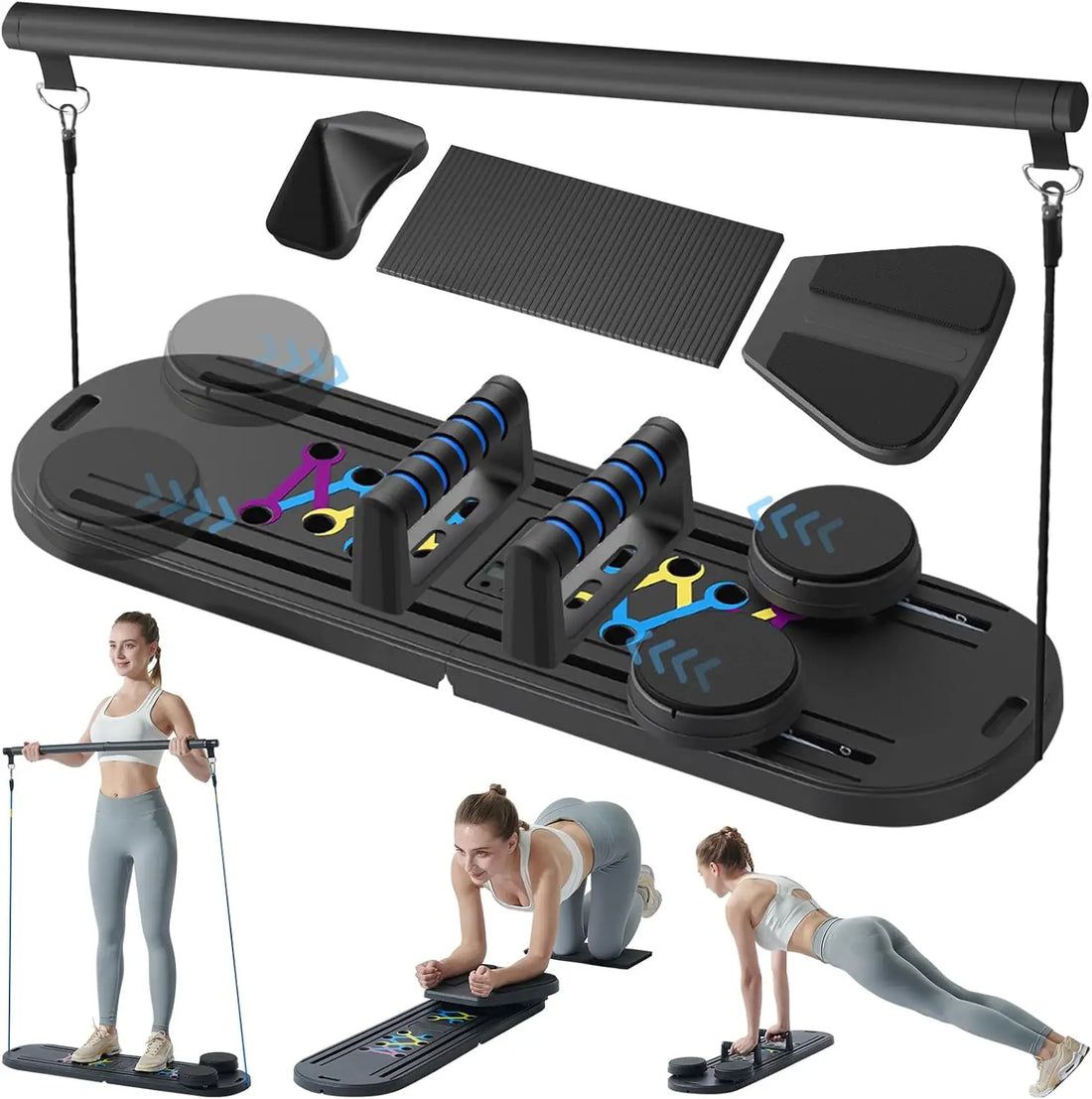 6-in-1 Pilates Reformer Abdominal Exercise Board