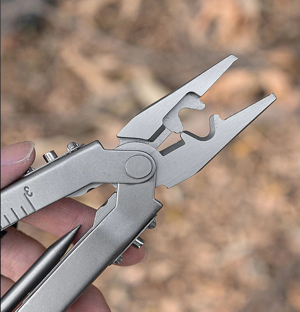 Outdoor Multitool Folding EDC Knife & Pliers