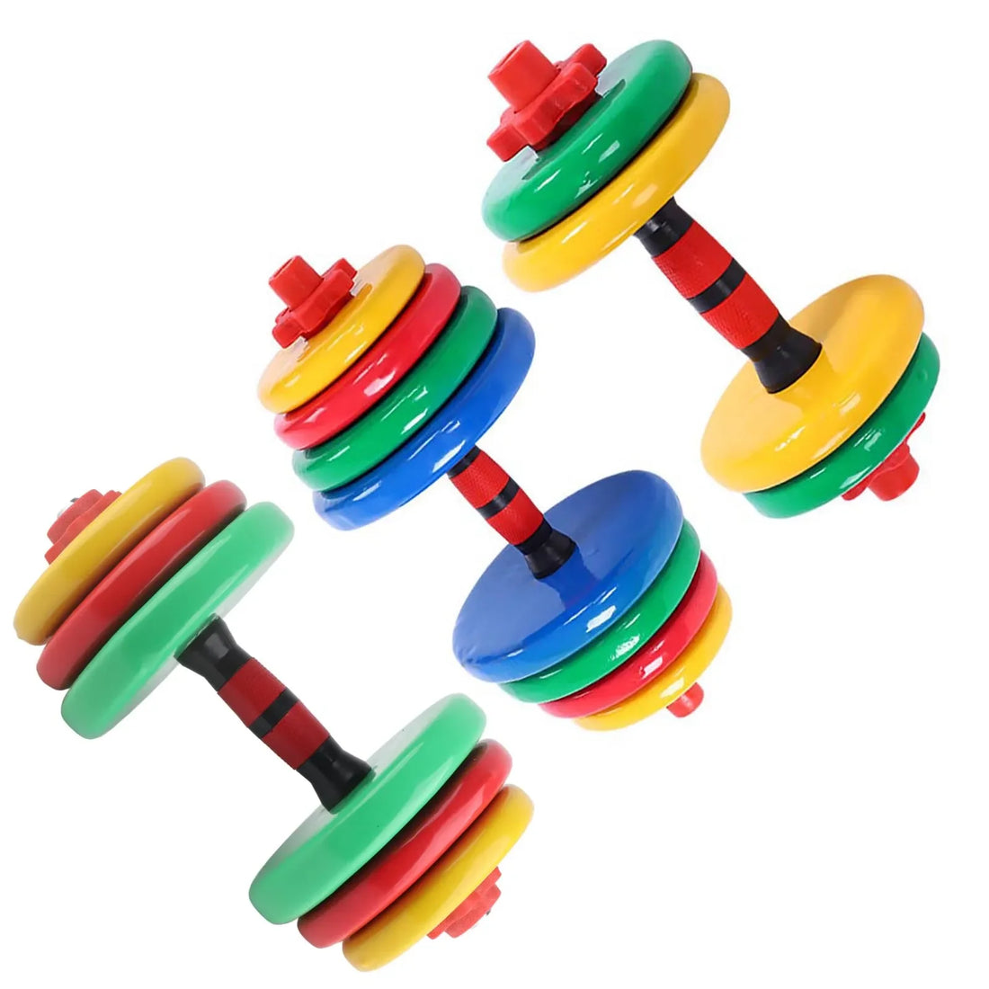 Colorful Removable Fitness Dumbbells