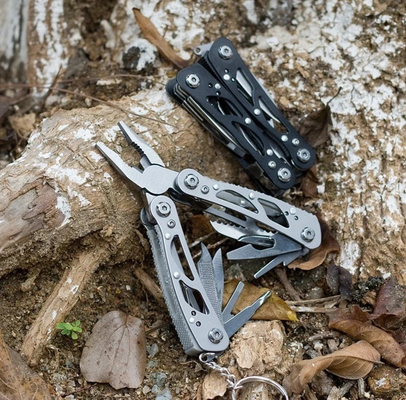 Outdoor Multitool Folding Survival Knife & Pliers