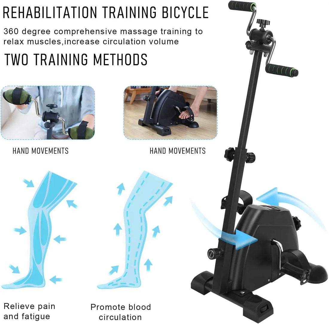 Pedal Exerciser Bike for Hand, Arm, Leg & Knee