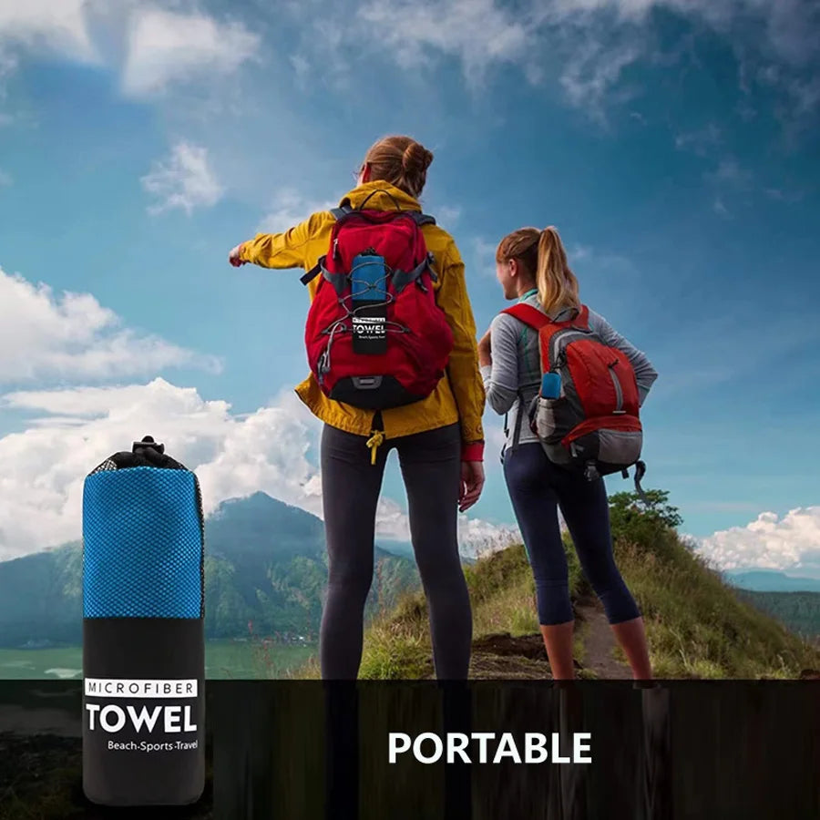 Quick-Dry Sports Towel – 40x80cm for Camping, Gym, Yoga & Outdoor Use