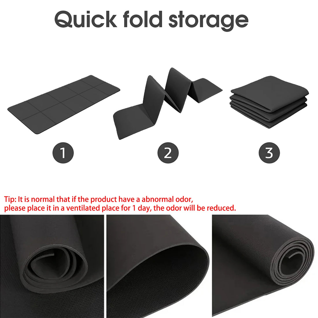 4MM Anti-Slip EVA Yoga Mat – Lightweight Fitness & Exercise Mat