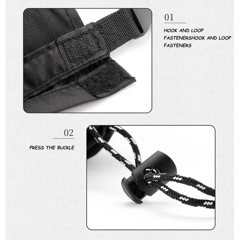 Portable Outdoor Drawstring Berry Picking Bag