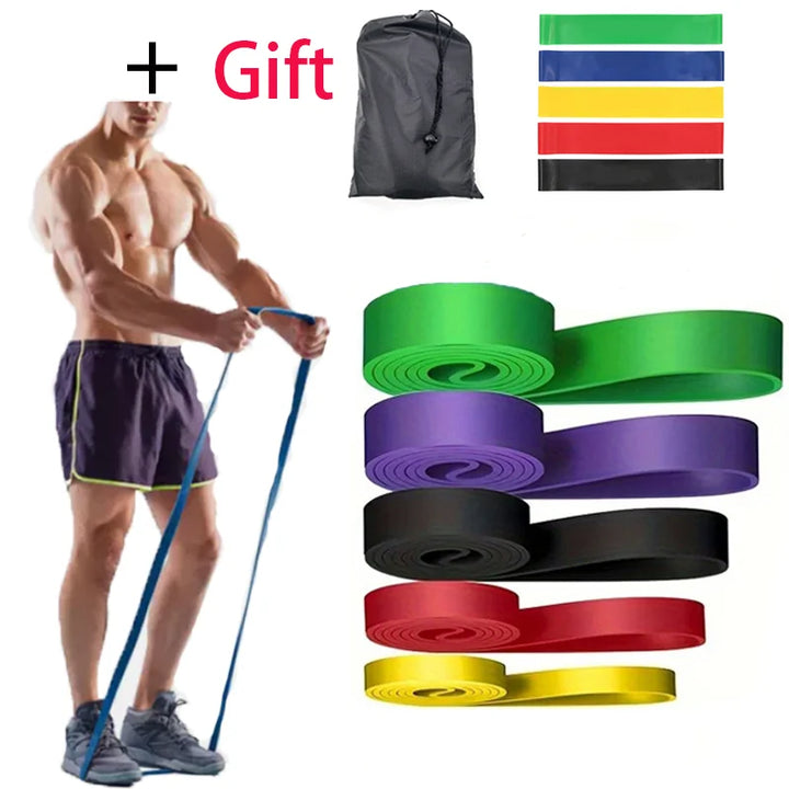 Resistance Bands for Home & Gym – Power & Yoga Training
