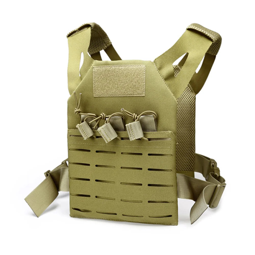 Kids Tactical Combat Vest - Military Molle Waistcoat