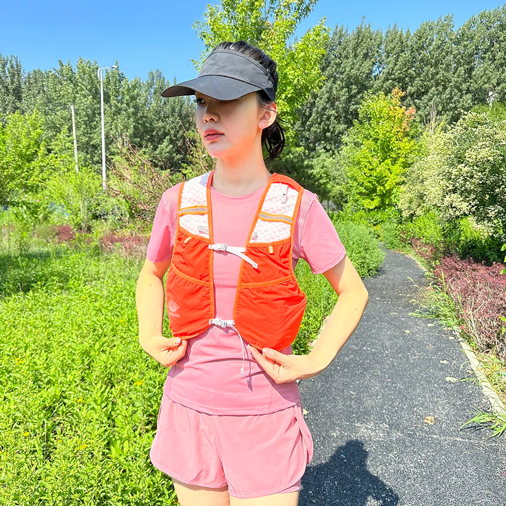 Hydration Running Vest - Waterproof, Lightweight, Breathable