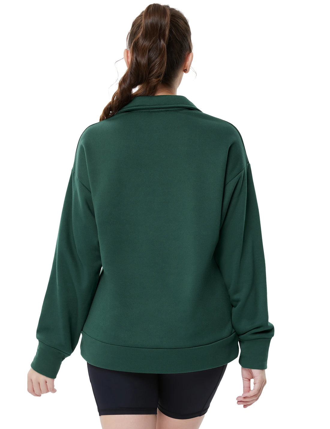 Women's Half-Zip Pullover Sweatshirt