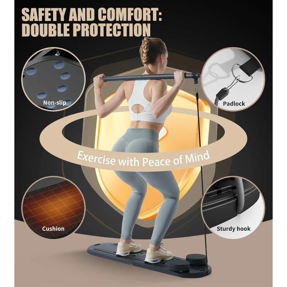 6-in-1 Pilates Reformer Abdominal Exercise Board