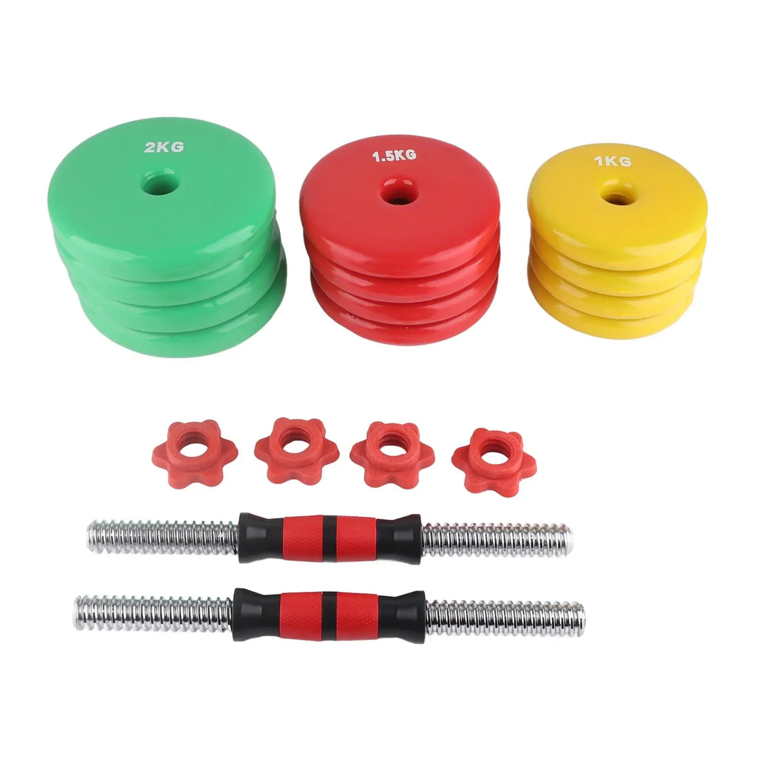 Colorful Removable Fitness Dumbbells