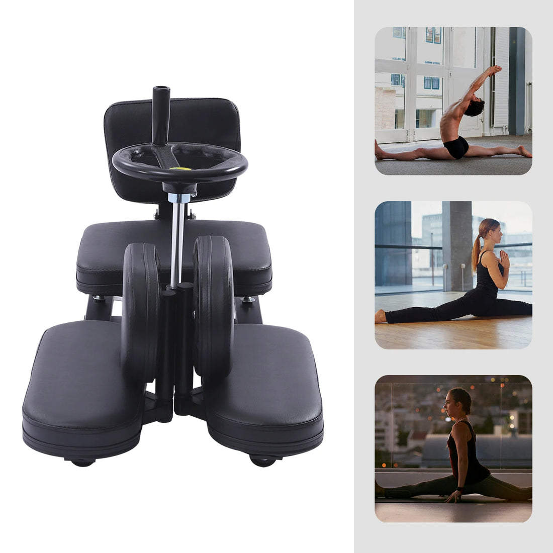 3-Bar Leg Stretcher for Flexibility & Home Gym