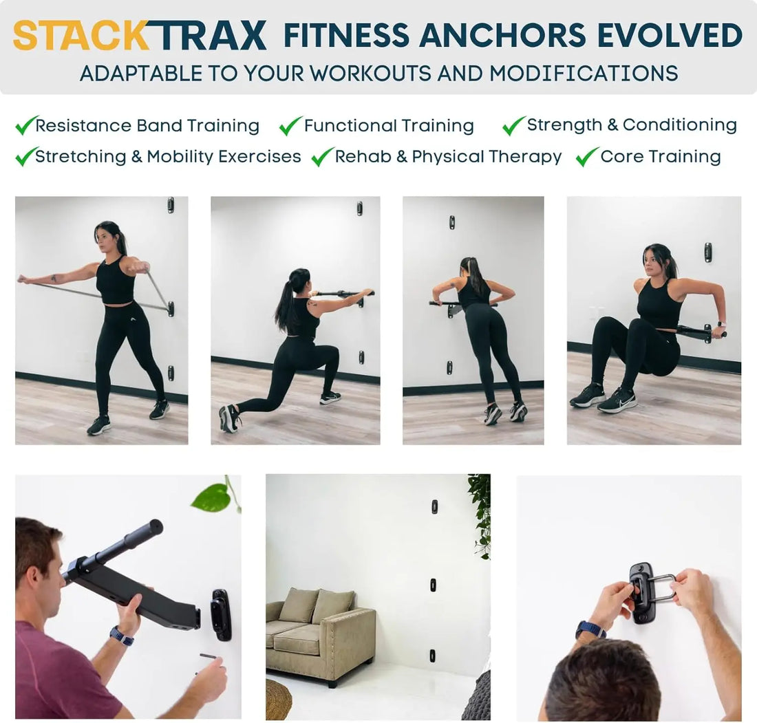All-in-One Wall Mounted Pull-Up & Nordic Curl Bar