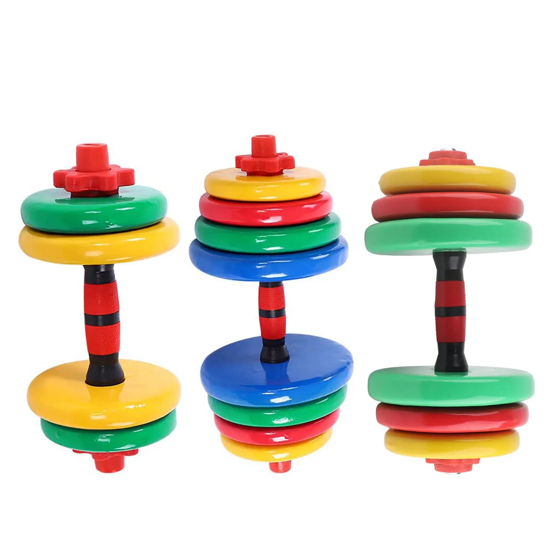 Colorful Removable Fitness Dumbbells