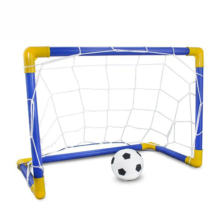 Foldable Kids Soccer Goal Set with Pump