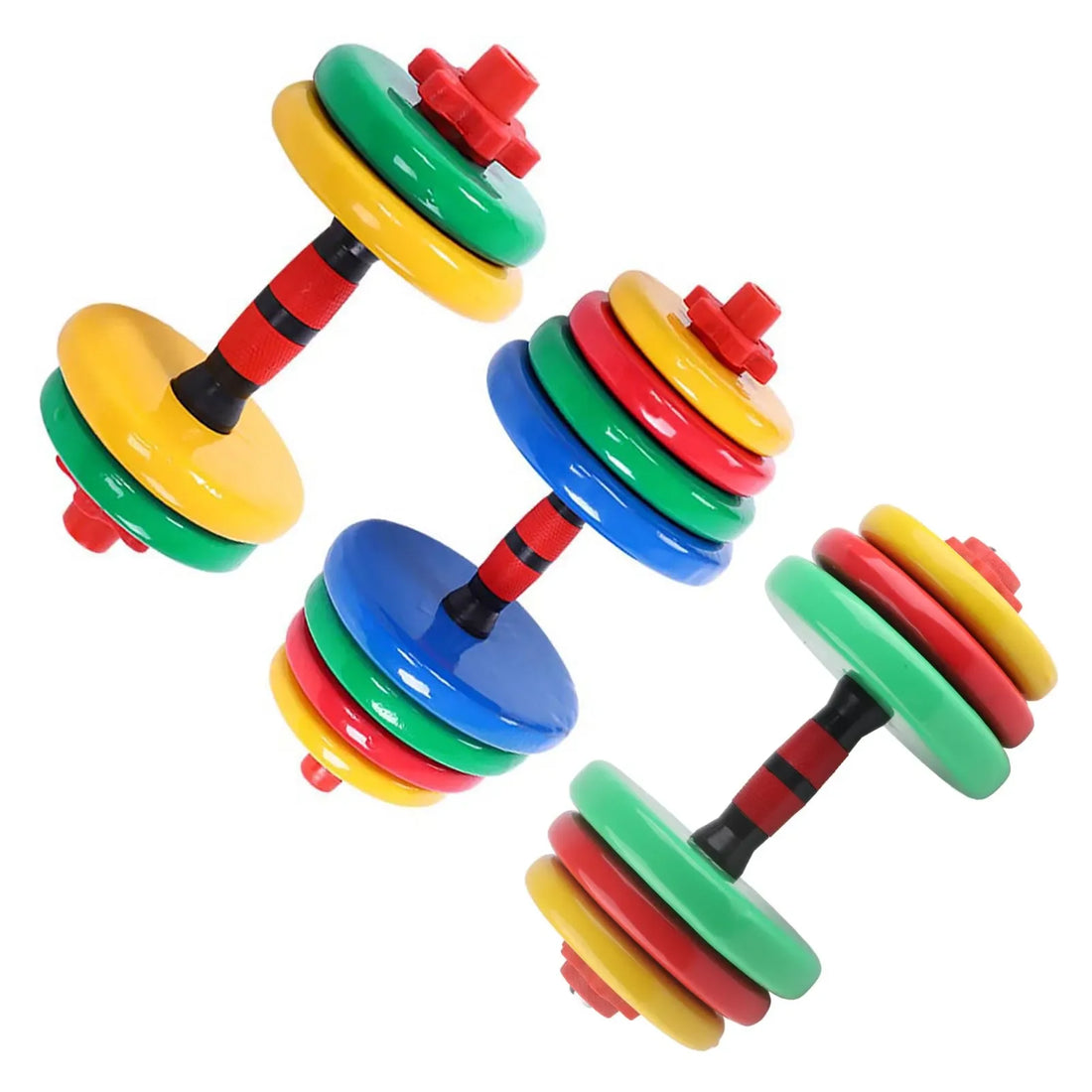 Colorful Removable Fitness Dumbbells