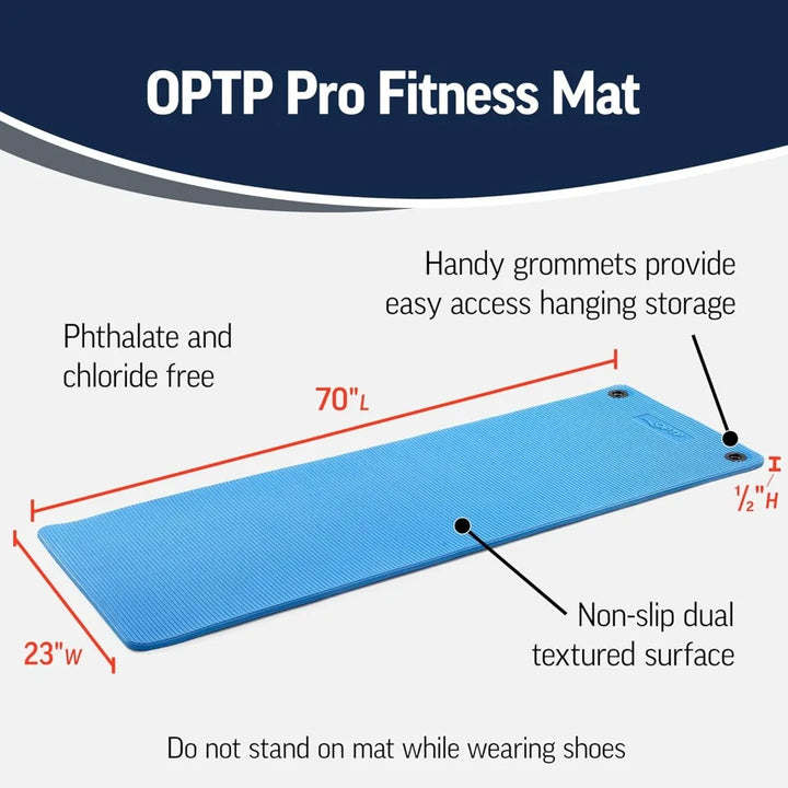 Pro Fitness ½-Inch Soft Workout Mat