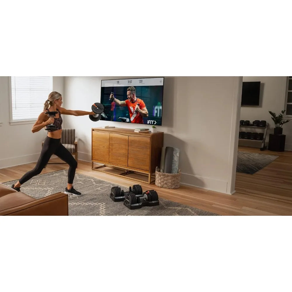 Select-a-Weight Adjustable Dumbbells