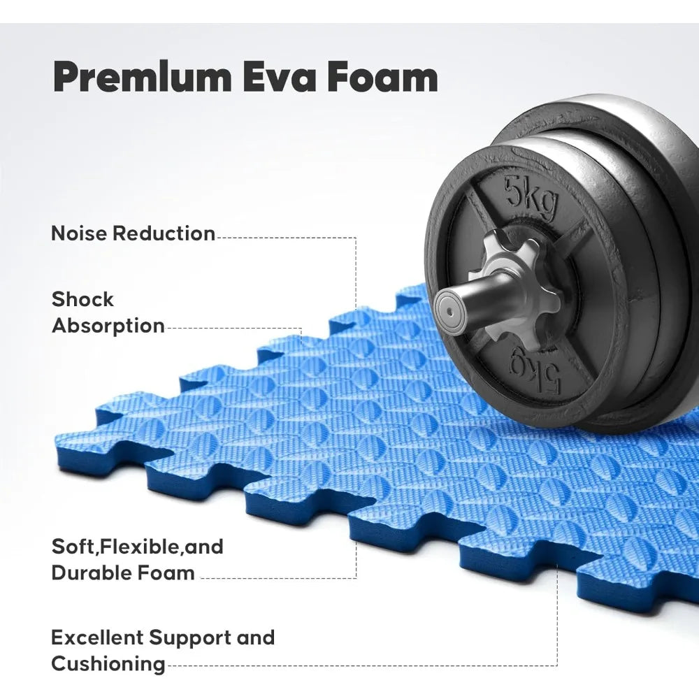 EVA Interlocking Foam Home Gym Puzzle Mat