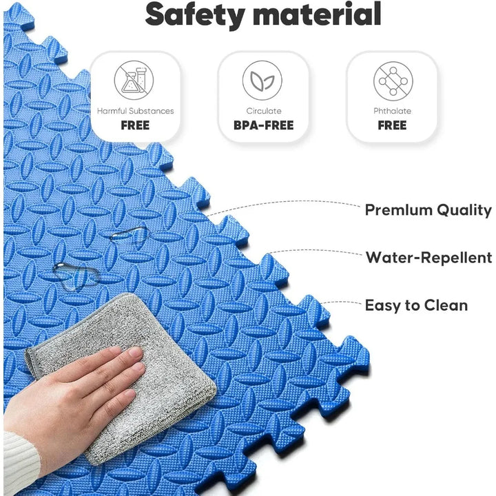 EVA Interlocking Foam Home Gym Puzzle Mat