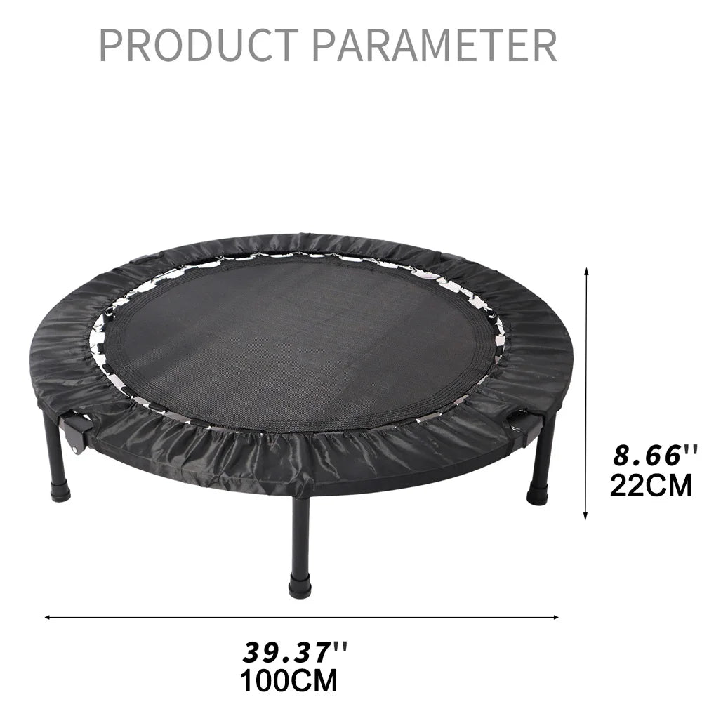Foldable Mini Fitness Trampoline for Adults
