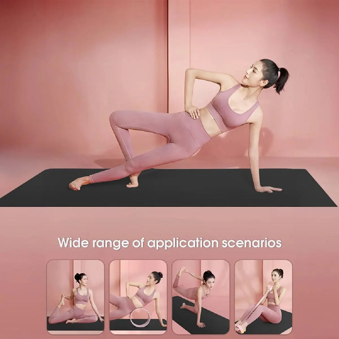 4MM Anti-Slip EVA Yoga Mat – Lightweight Fitness & Exercise Mat