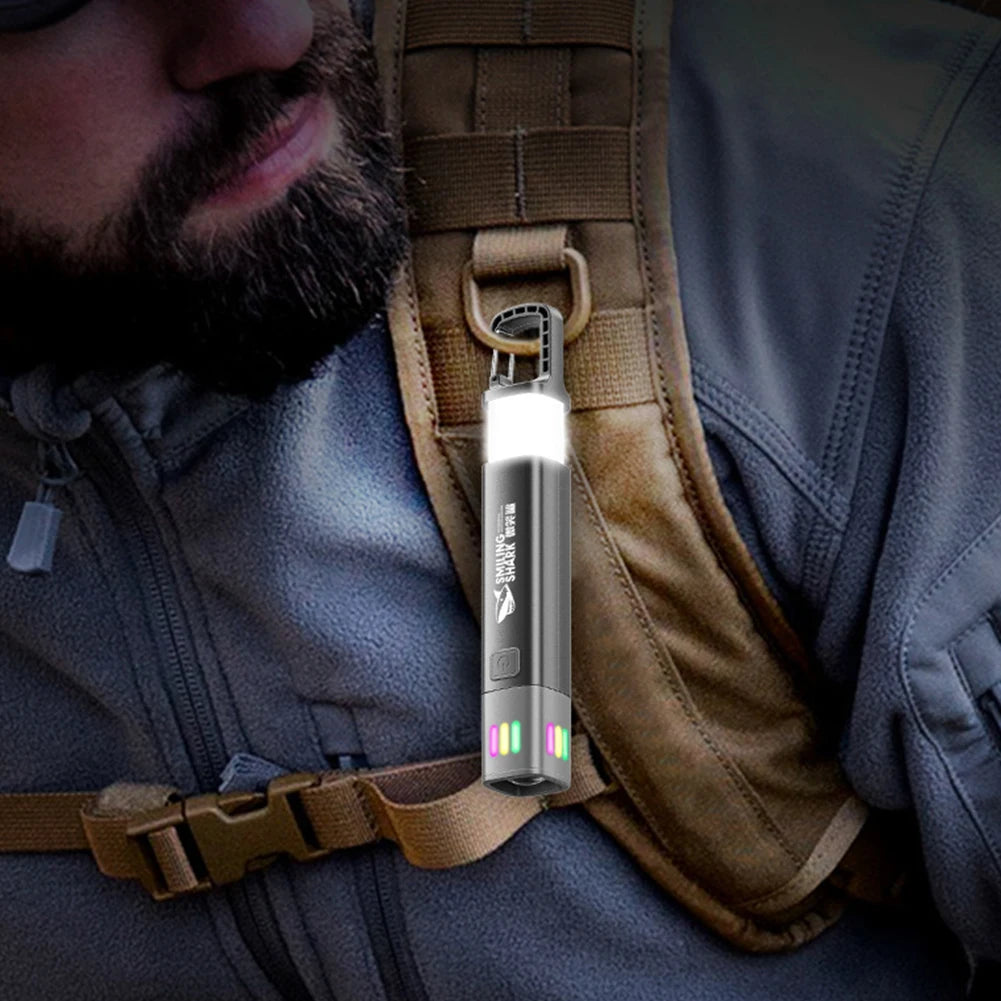 XPE+COB LED High Brightness Zoomable Outdoor Flashlight