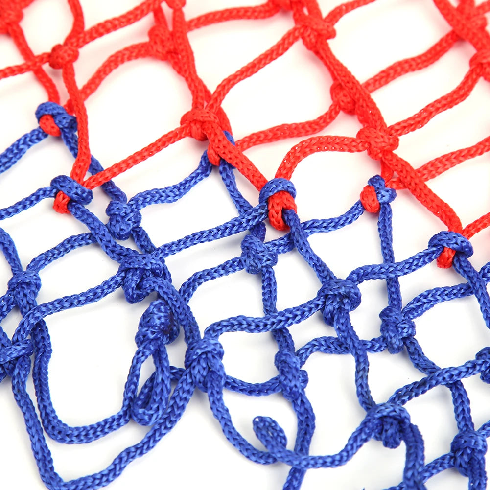 All-Weather Outdoor Basketball Hoop Net – Tri-Color