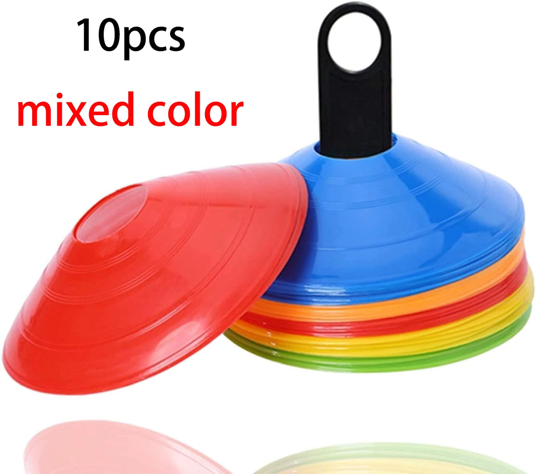 10/15/20/25pcs Agility Disc Cone Set with Holder