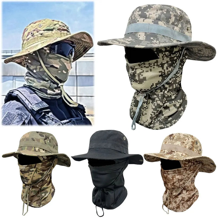 Fishing Balaclava Sun Hat Set