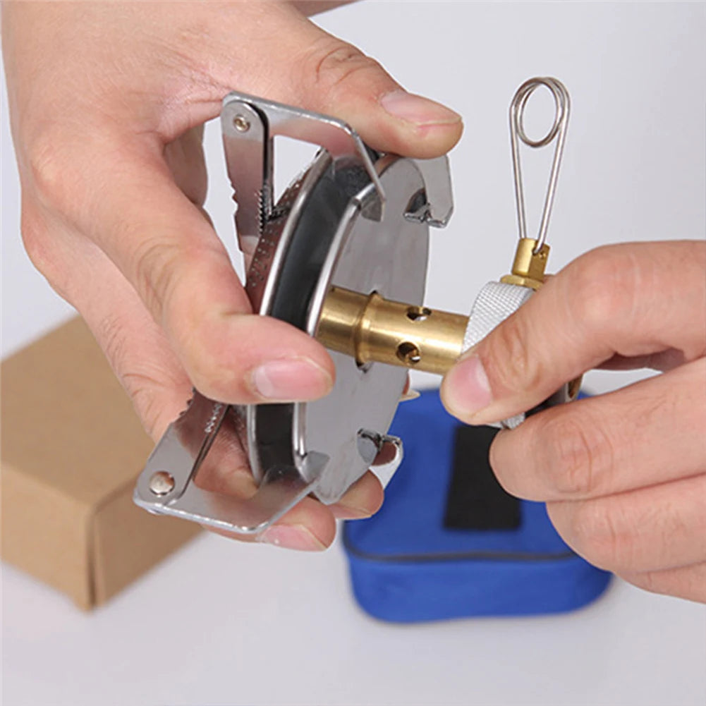 Portable Outdoor Camping Gas Stove with Storage Bag