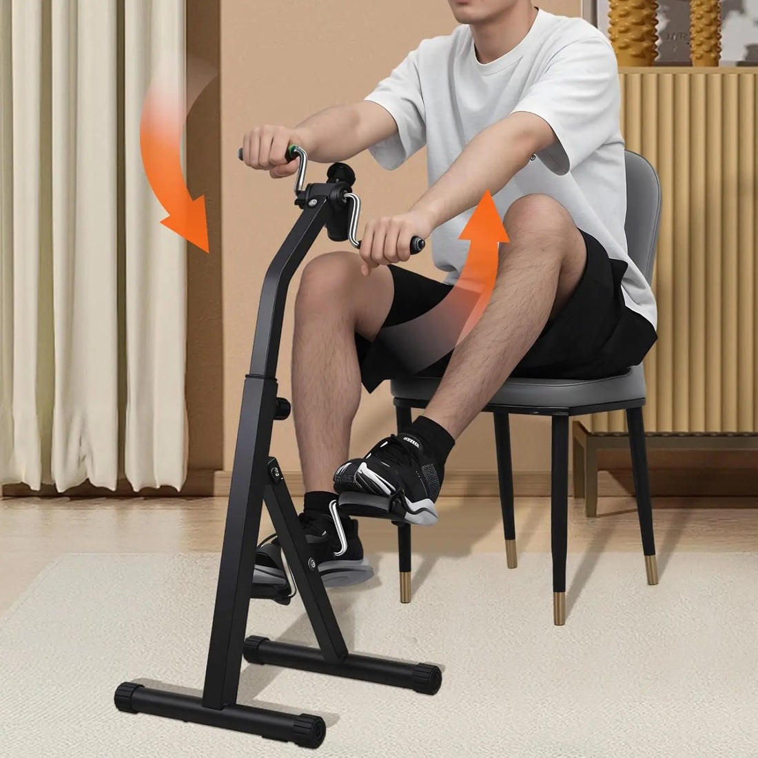Portable Pedal Exerciser for Arms & Legs