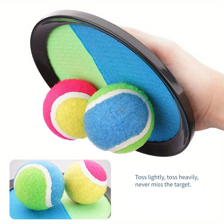 Sticky Ball Catch Game Set – Interactive Outdoor Toy for Kids & Parents