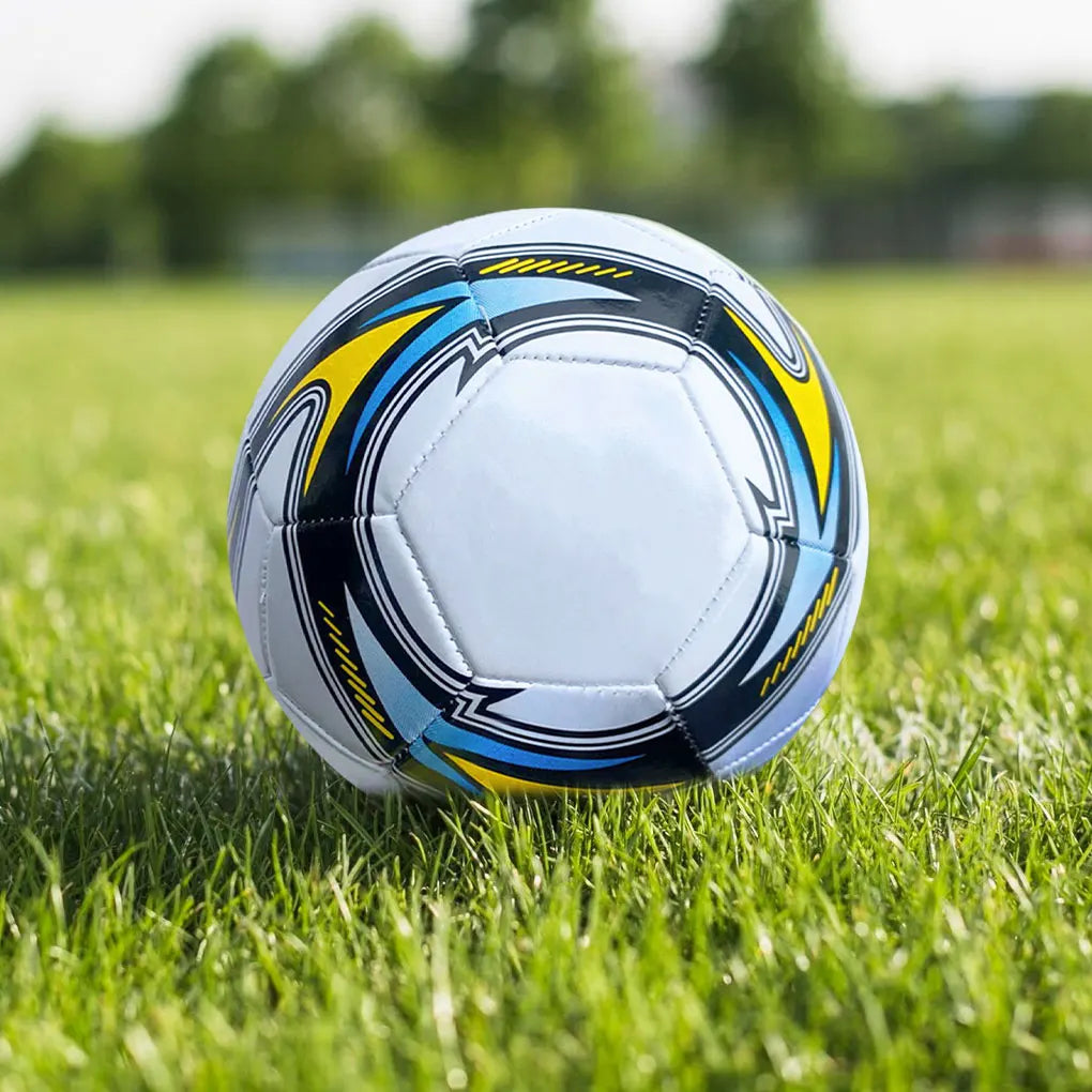 Official Size 5 World Football – PVC Machine Sewn
