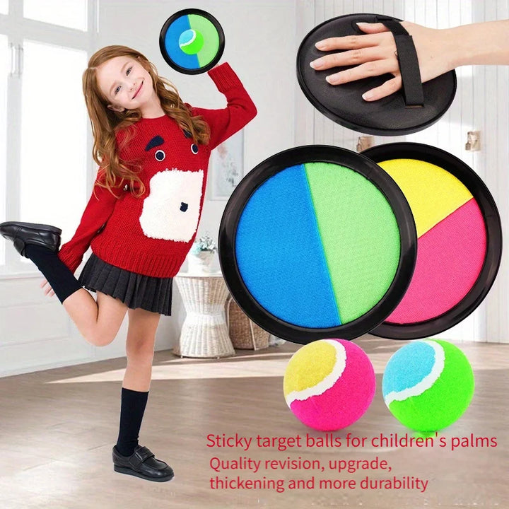 Sticky Ball Catch Game Set – Interactive Outdoor Toy for Kids & Parents