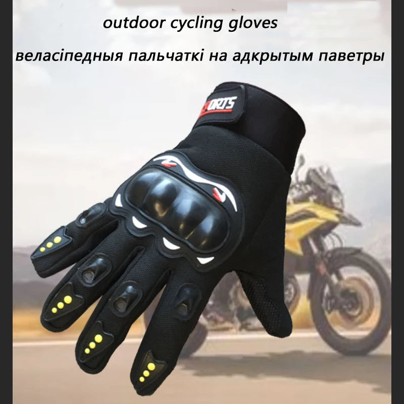 Heavy Duty Gym Training Gloves – Half Finger, Non-Slip, Wrist Support
