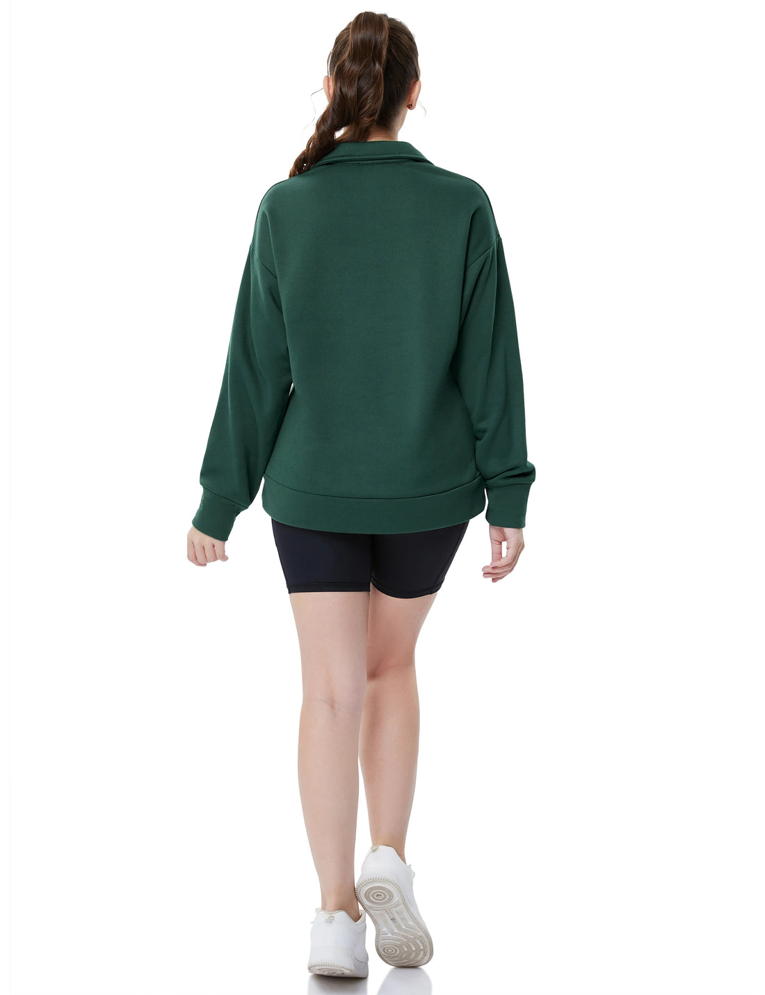 Women's Half-Zip Pullover Sweatshirt