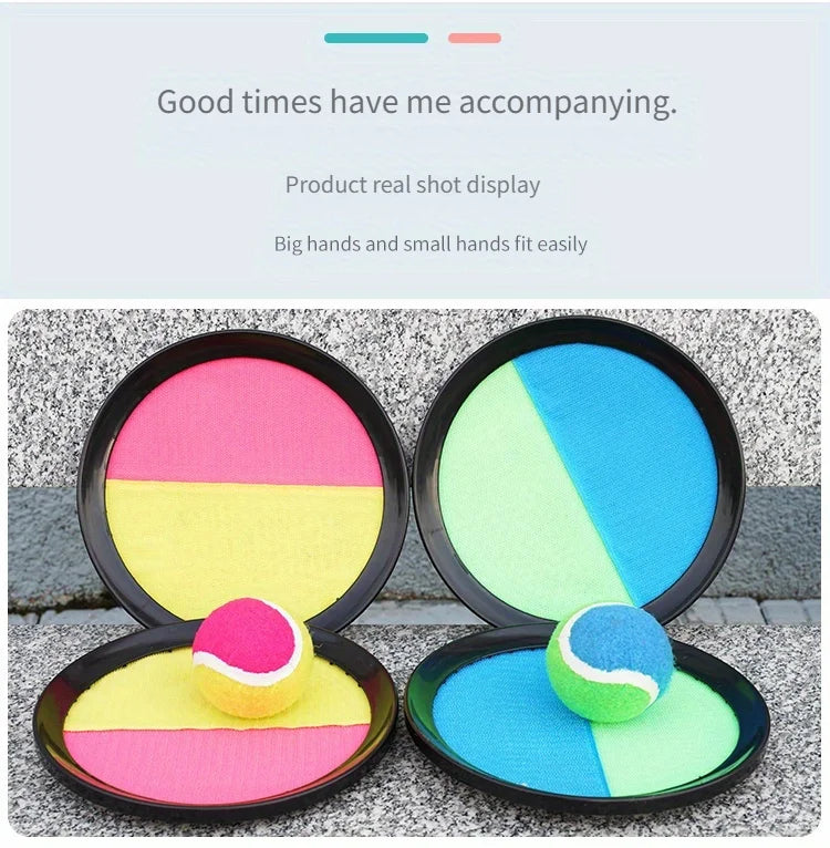 Sticky Ball Catch Game Set – Interactive Outdoor Toy for Kids & Parents