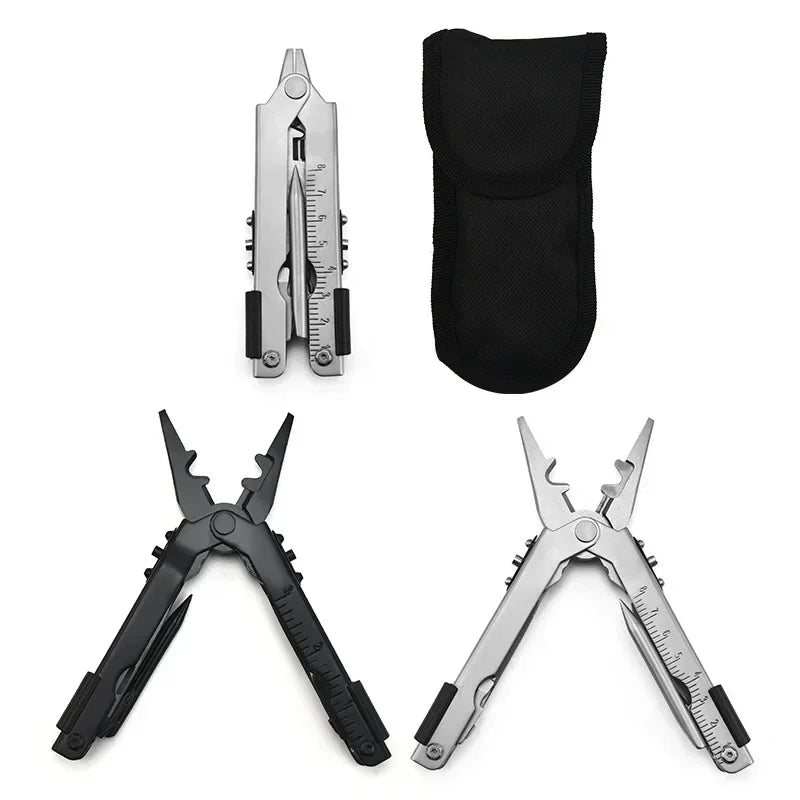 Outdoor Multitool Folding EDC Knife & Pliers