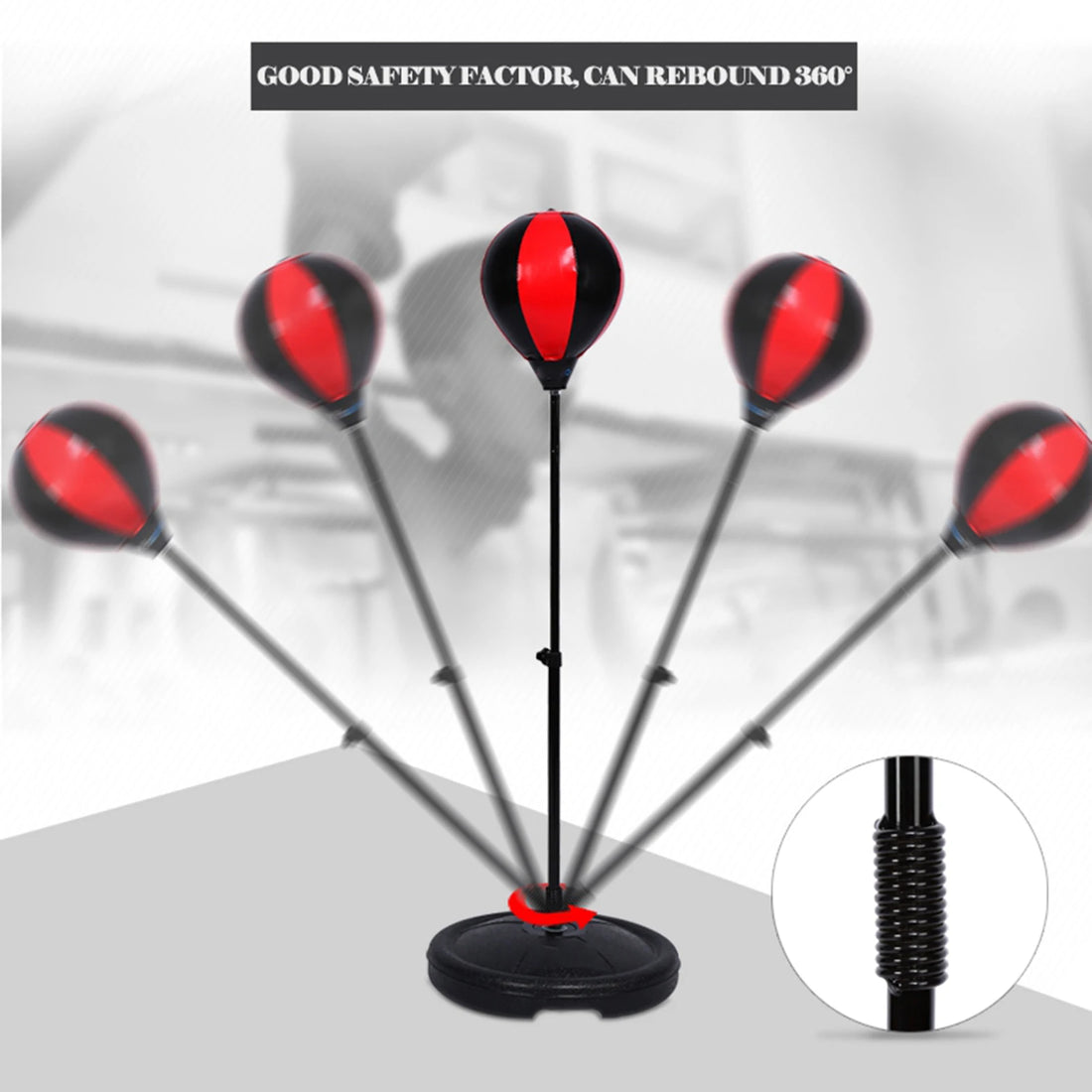 Children's Adjustable Boxing Set with Gloves