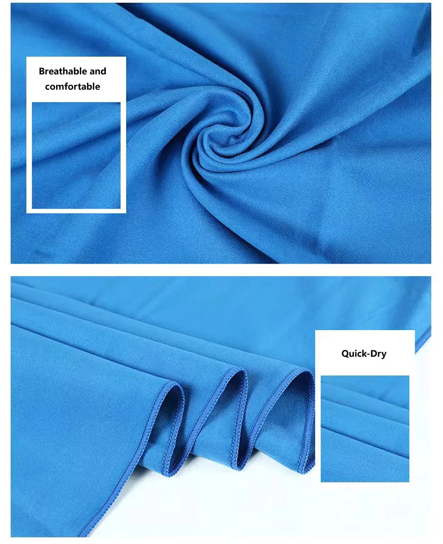 Quick-Dry Sports Towel – 40x80cm for Camping, Gym, Yoga & Outdoor Use