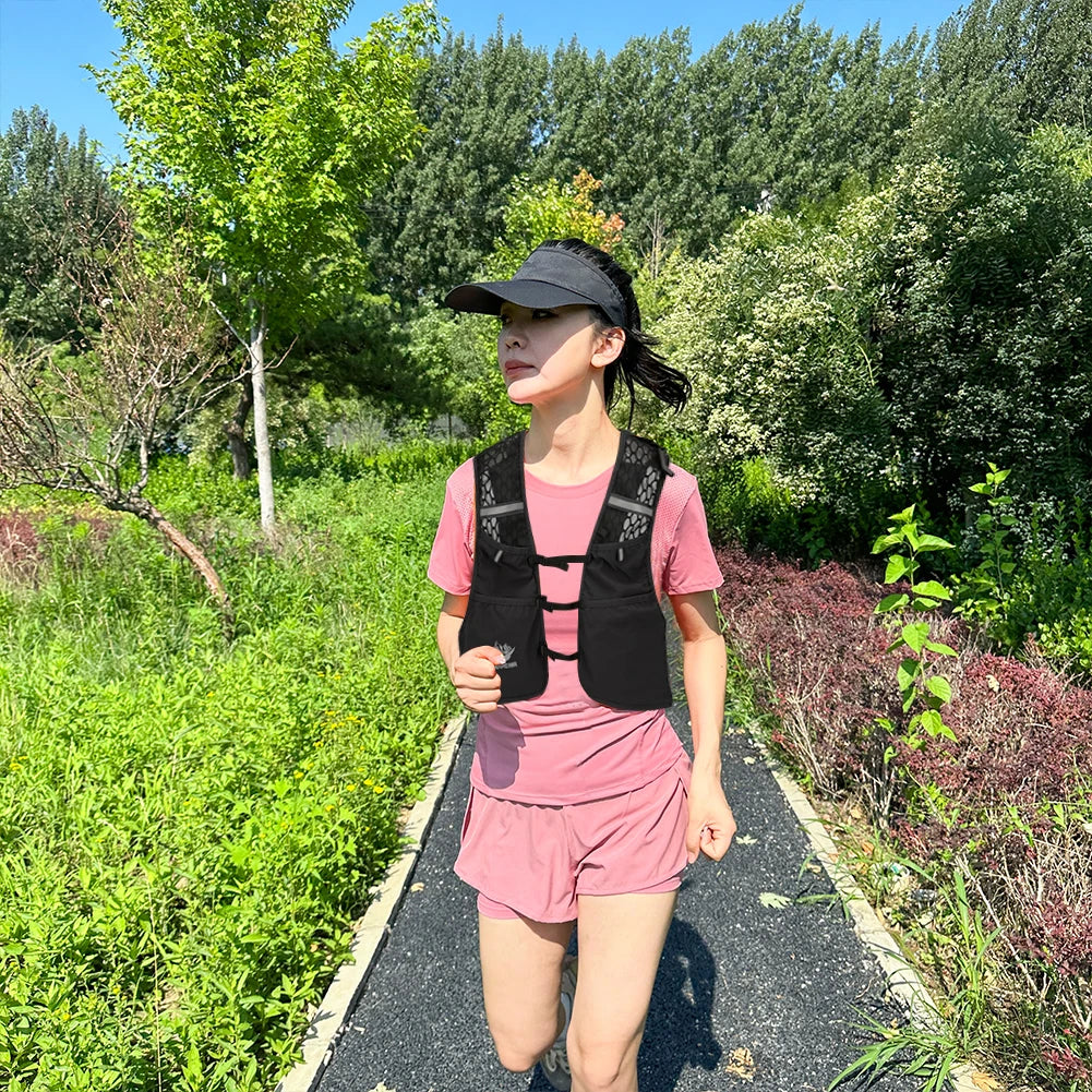 Hydration Running Vest - Waterproof, Lightweight, Breathable