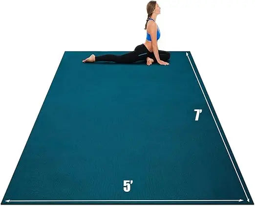 Extra Thick 8mm Eco-Friendly Yoga Mat with Strap