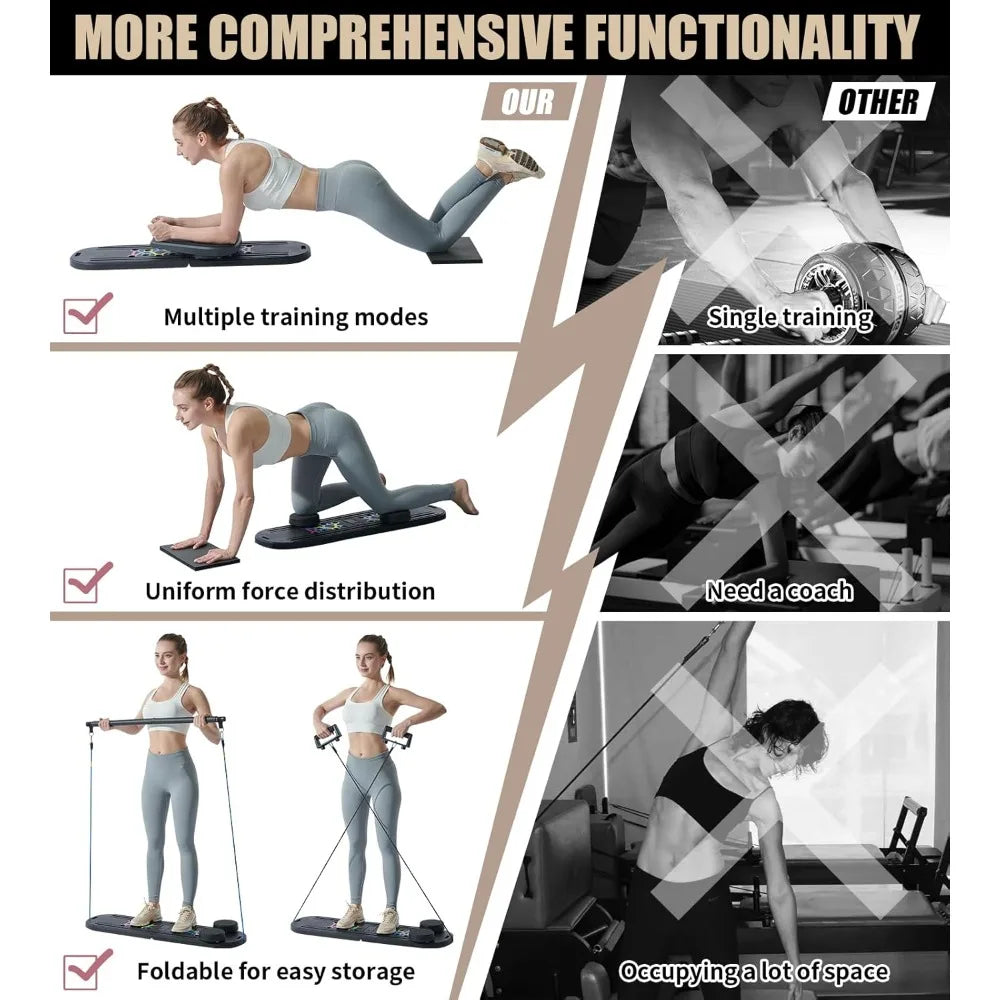 6-in-1 Pilates Reformer Abdominal Exercise Board