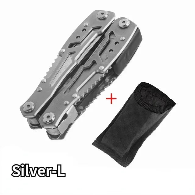 Outdoor Multitool Folding Survival Knife & Pliers