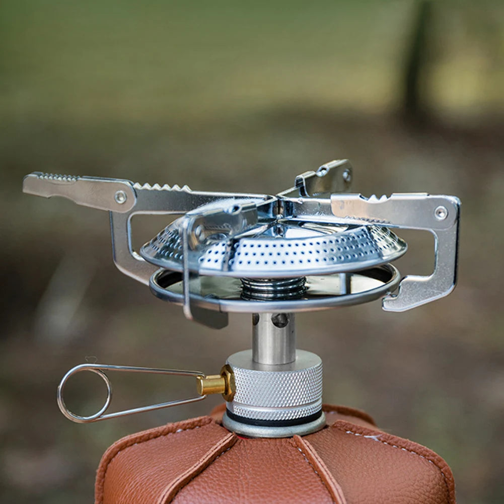Portable Outdoor Camping Gas Stove with Storage Bag