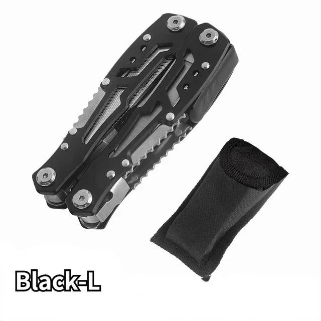 Outdoor Multitool Folding Survival Knife & Pliers