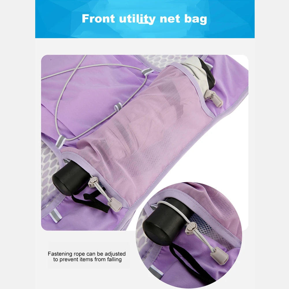 Hydration Running Vest - Waterproof, Lightweight, Breathable