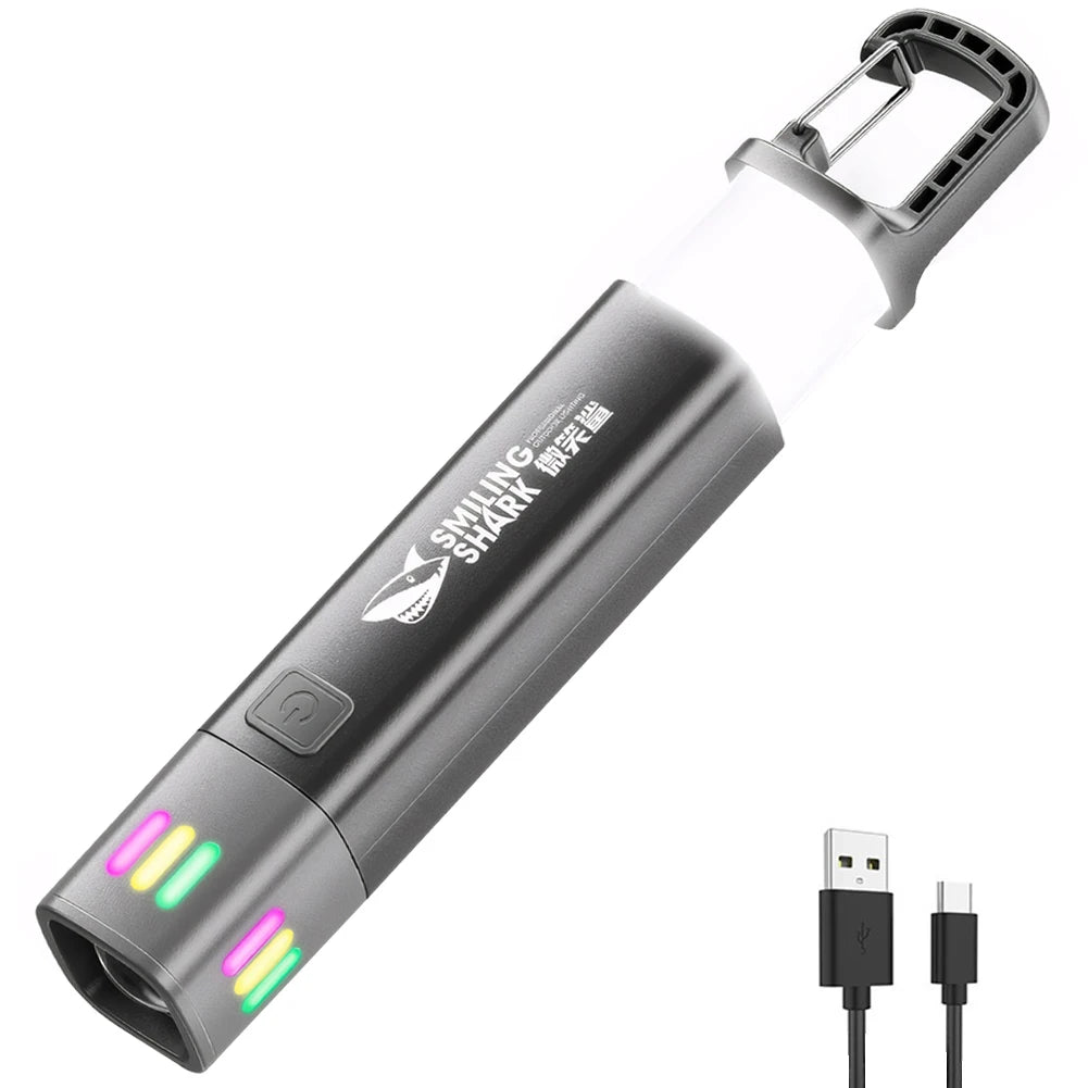 XPE+COB LED High Brightness Zoomable Outdoor Flashlight