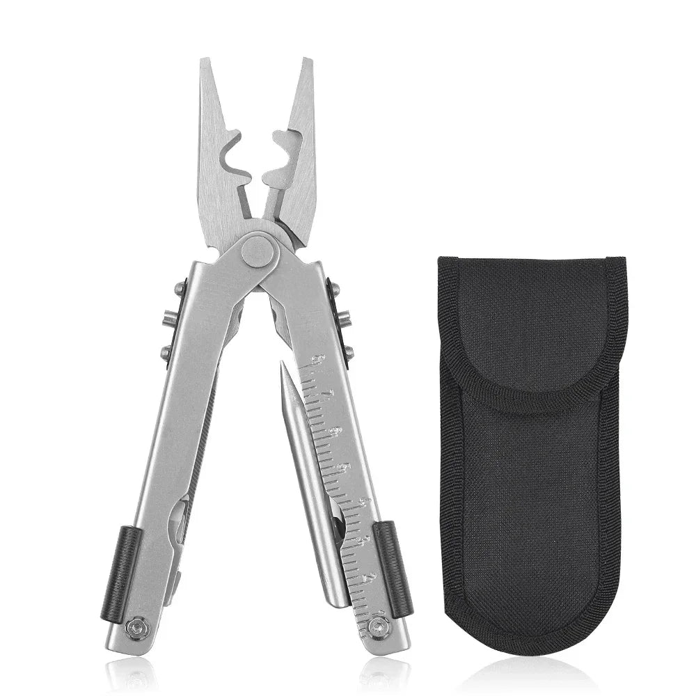 Outdoor Multitool Folding EDC Knife & Pliers